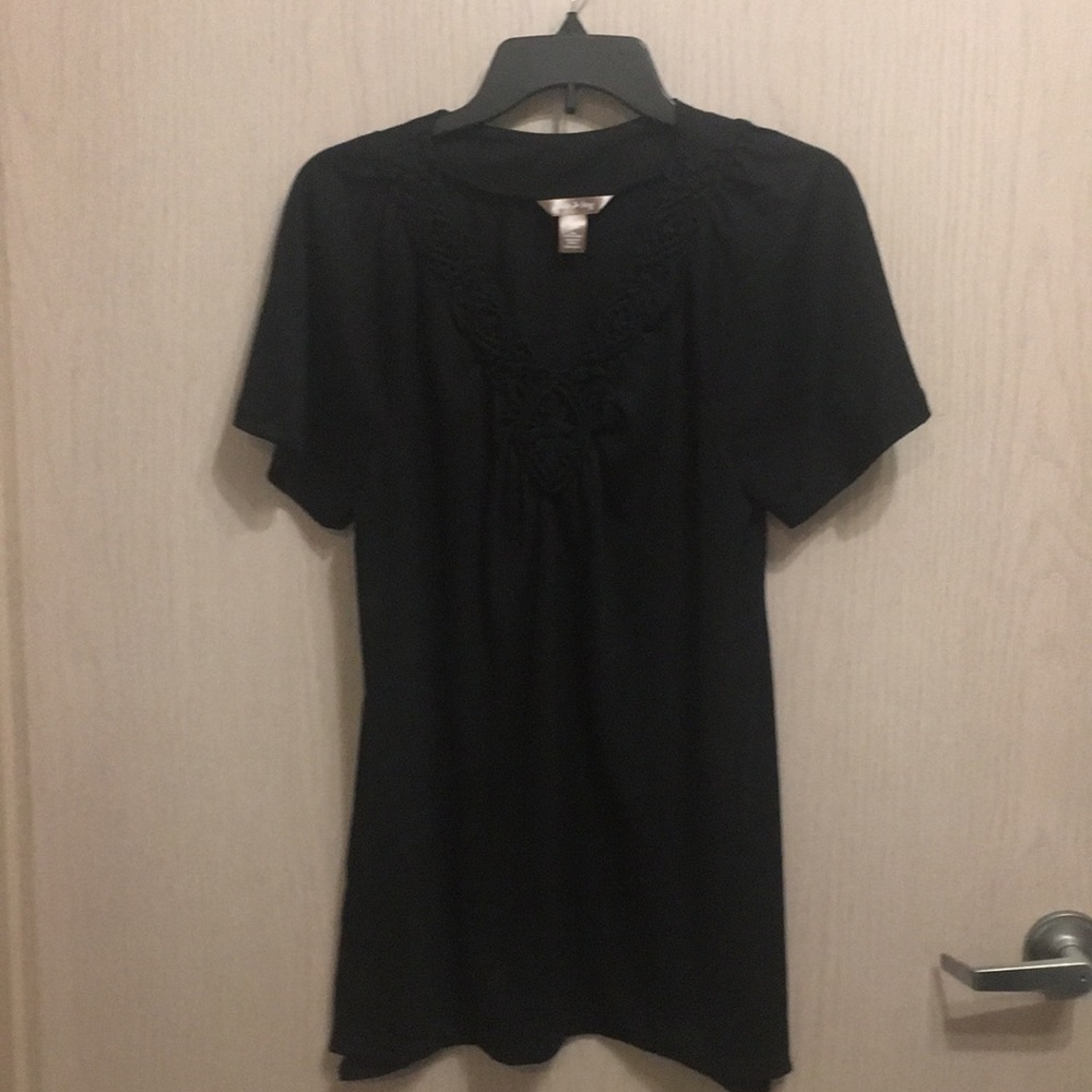 White Stag Black Top. Size Medium.